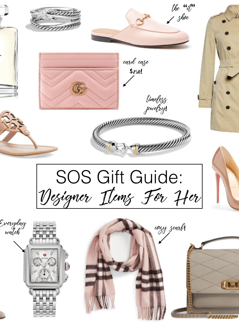 Gift Guide- Designer Items For Her
