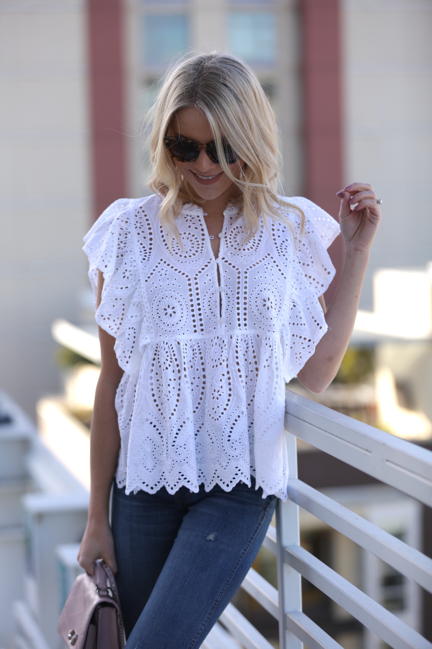 My Favorite Eyelet Tops By Sprinkles On Sunday 