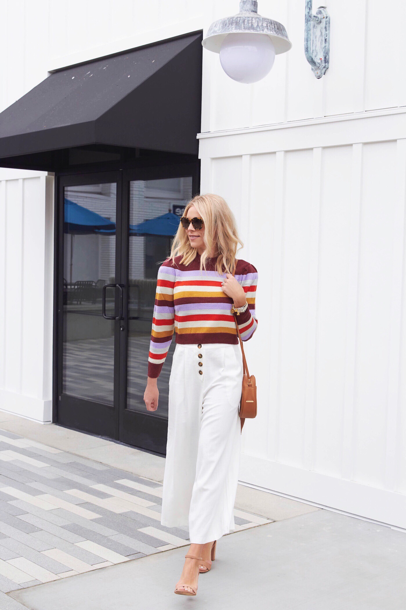 multi stripe sweater