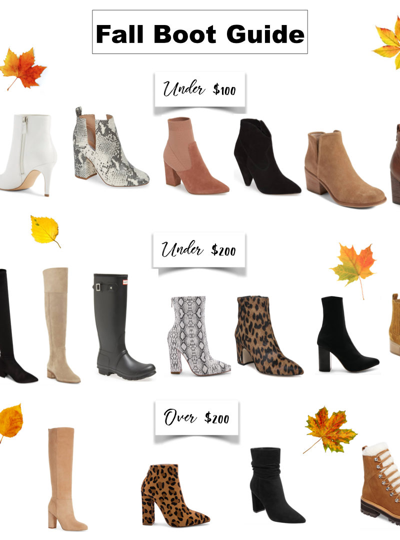 fall boot guide