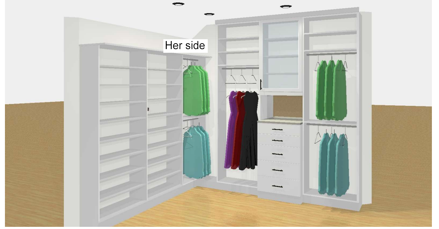 Walk-In Closets - Classy Closets