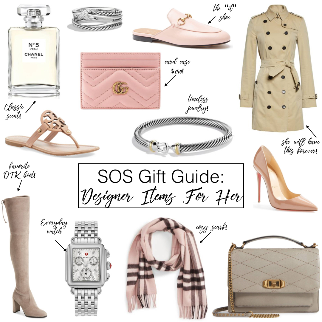 Gift Guide- Designer Items For Her